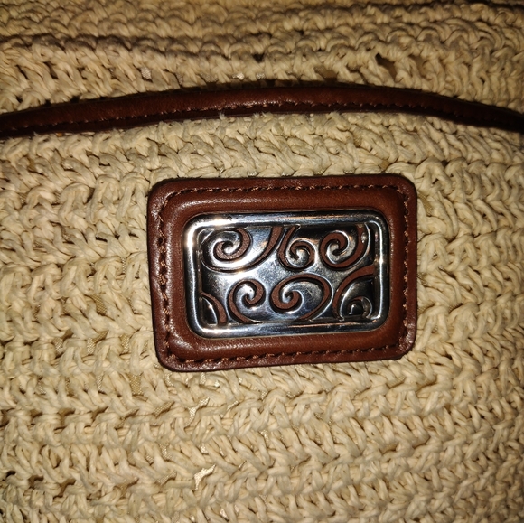 Brighton Stylish Cream and Brown Women's Bag - Picture 7 of 10